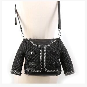 Beautiful Quilted “Jacket” Bag. Unique! NWT